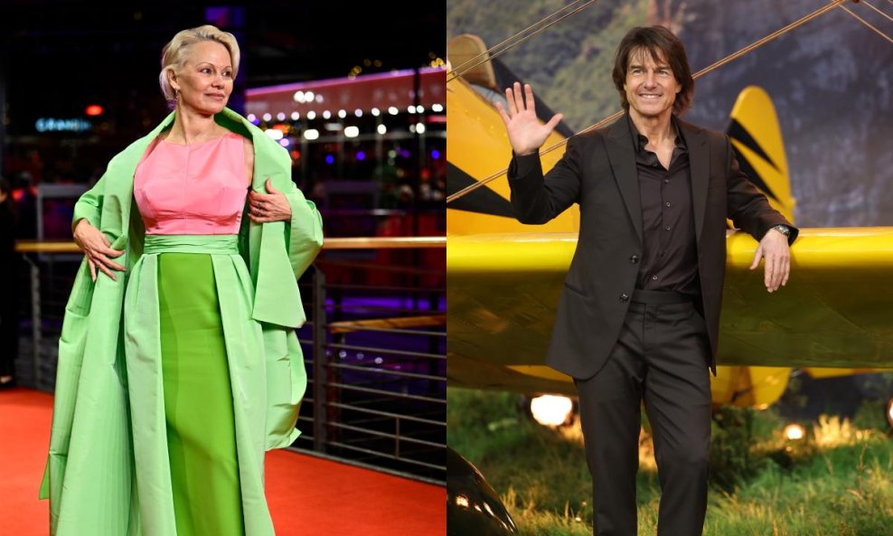 Pamela Anderson i Tom Cruise