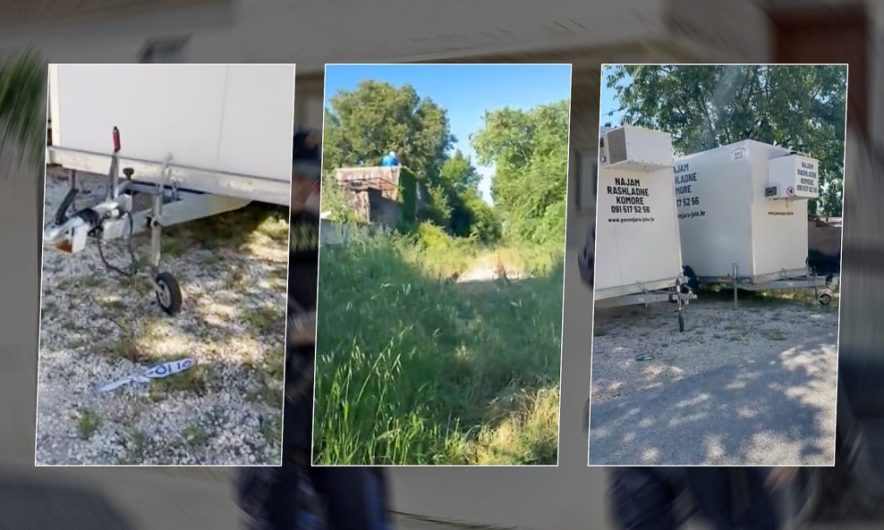 Mjesto na kojem je pronađen ubojica