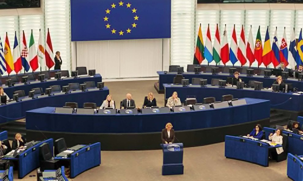 Rasprava o cyber sigurnosti u Europskom parlamentu u Strasbourgu