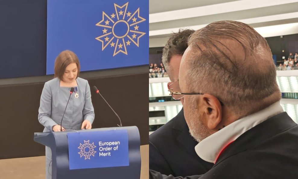 Muškarac je u EP-u vikao da je Maia Sandu diktatorica