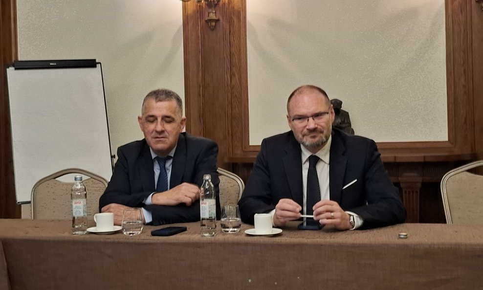 Mirko Gudelj (lijevo) i Bruno Štambak