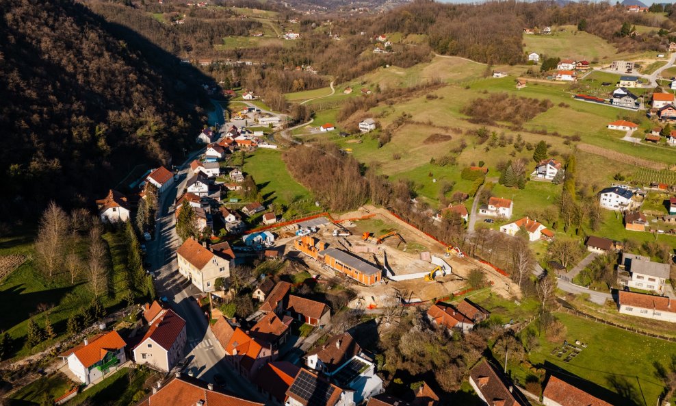 Izgradnja biološkog bazena u Pregradi