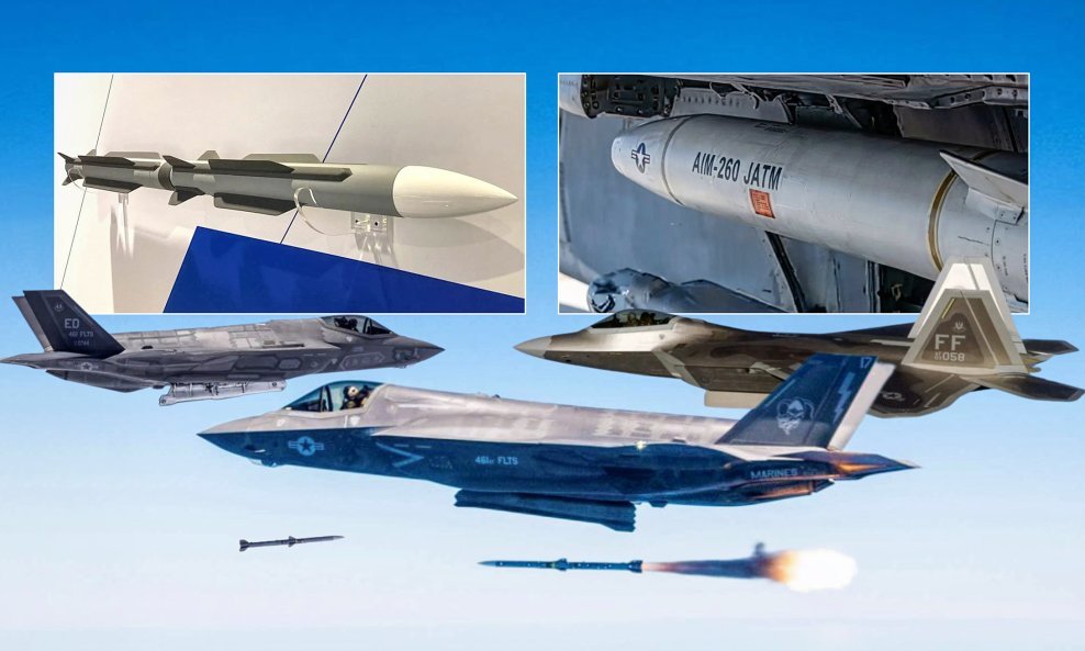 Raketa AIM-260 u bazi Eglin na Floridi snimljena je s visokoeksplozivnom bojevom glavom