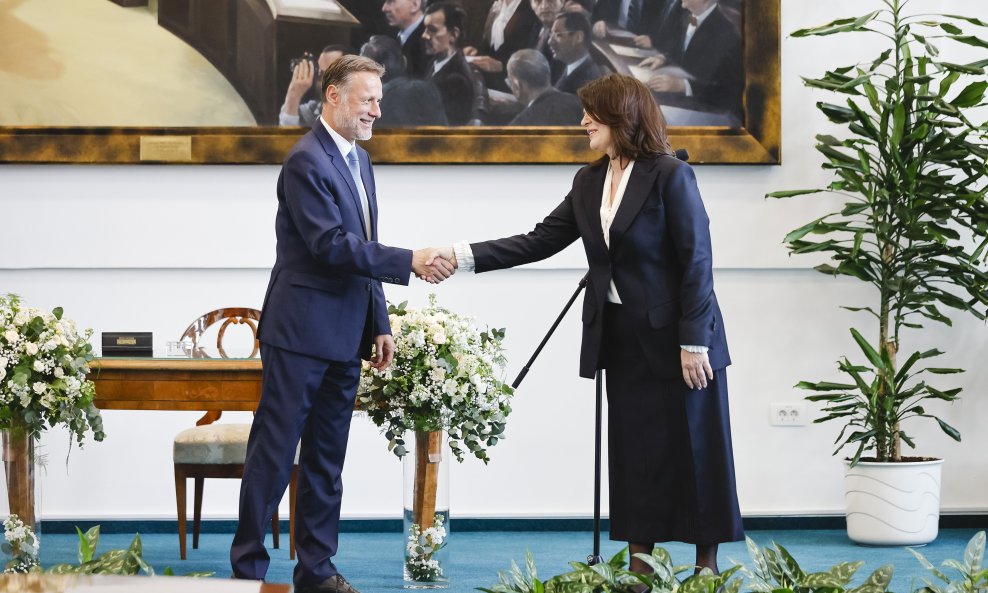 Mirta Matić i Gordan Jandroković