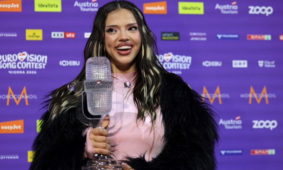 Pobjednica Eurovizije 2026. Bugarka je Dara