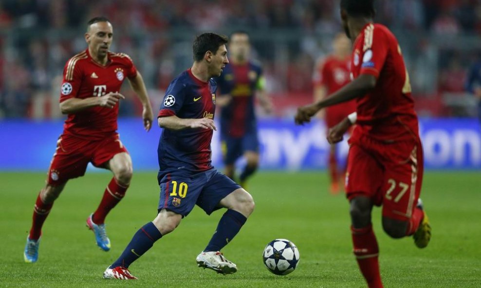 Bayern - Barcelona 05 ( Lionel Messi i Franck Ribery)