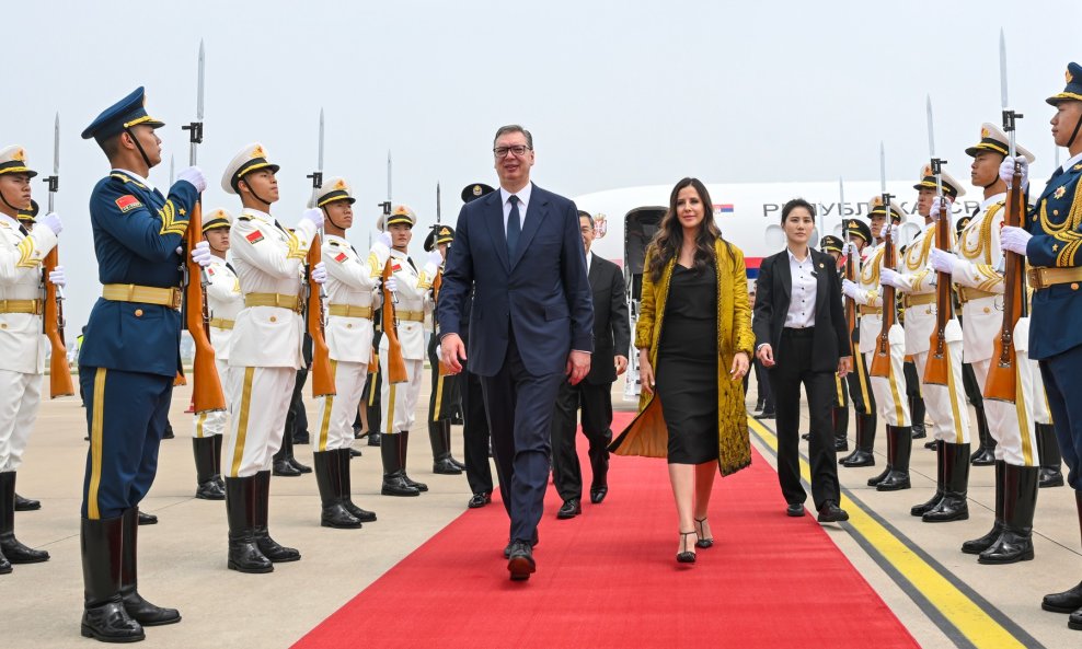 Aleksandar Vučić u Kini