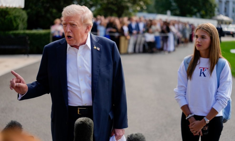 Donald Trump s unukom Kai