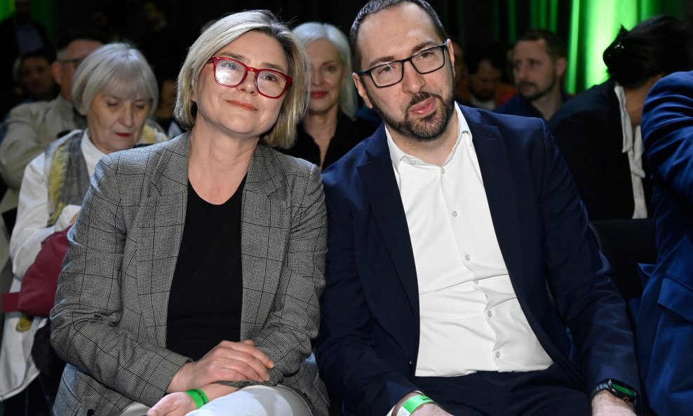 Sandra Benčić i Tomislav Tomašević