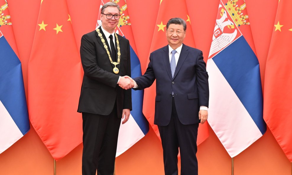Aleksandar Vučić i Xi Jinping