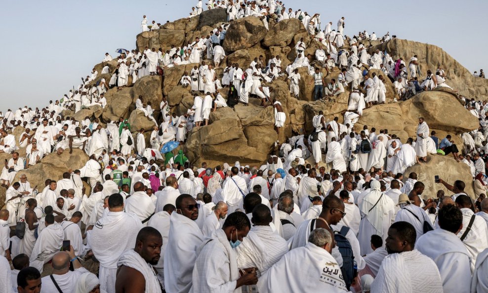 Muslimani na Arafatu