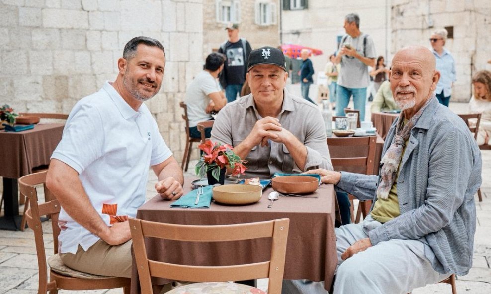 Tonči Glavina, Pete Radovich, John Malkovich