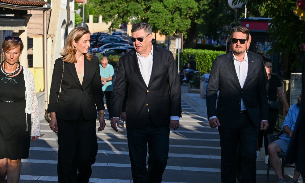 Zoran Milanović u Omišlju