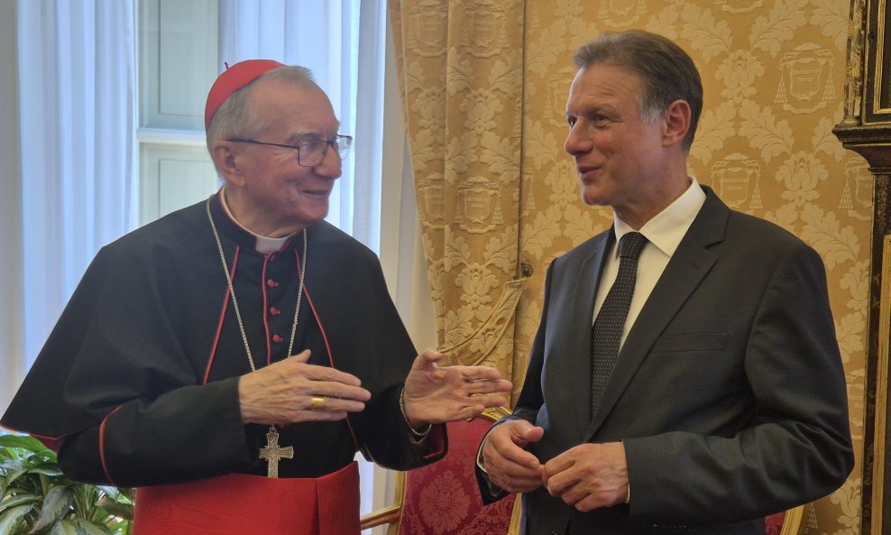 Gordan Jandroković i Pietro Parolin
