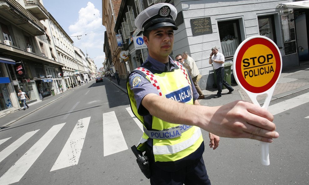 Prometni policajci posebno su aktivni prvi dan škole