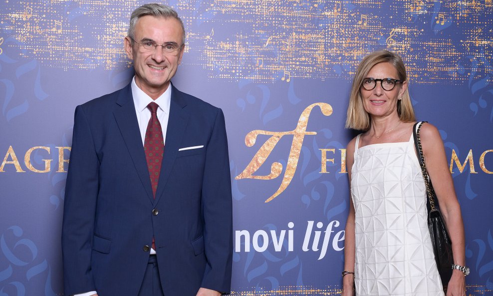 Davor Meštrović i supruga Senka