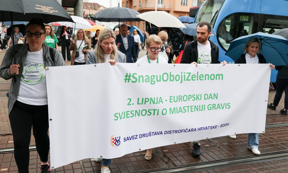 DDH organizirao je šetnju ususret obilježavanju Europskog dana svjesnosti o miasteniji gravis