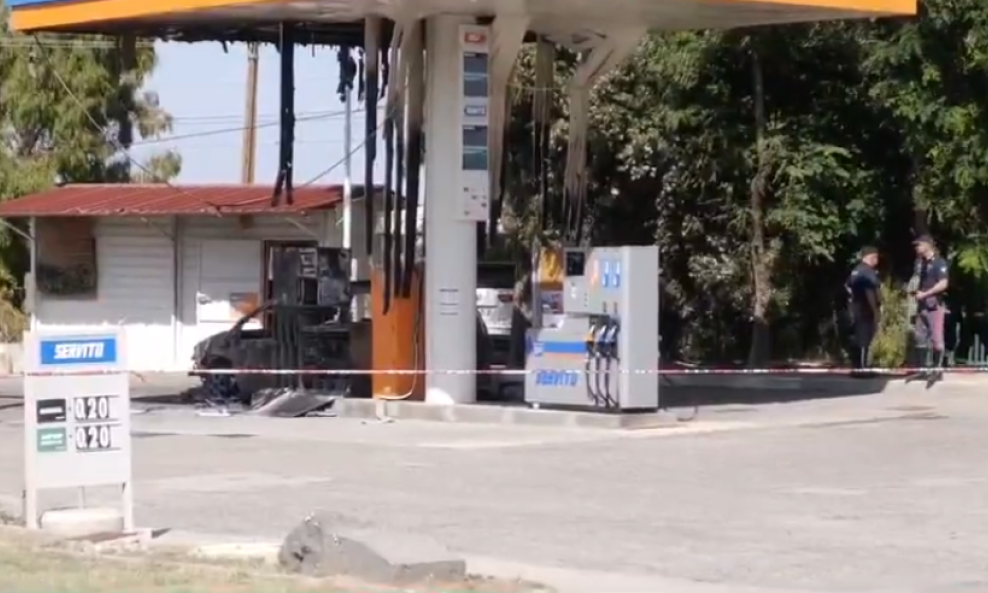 Zapaljeni automobil na jugu Italije