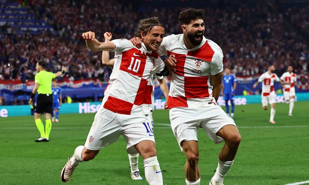 Luka Modrić i Joško Gvardiol Hrvatska