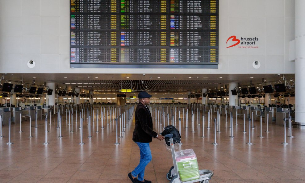 Otkazani letovi u Belgiji