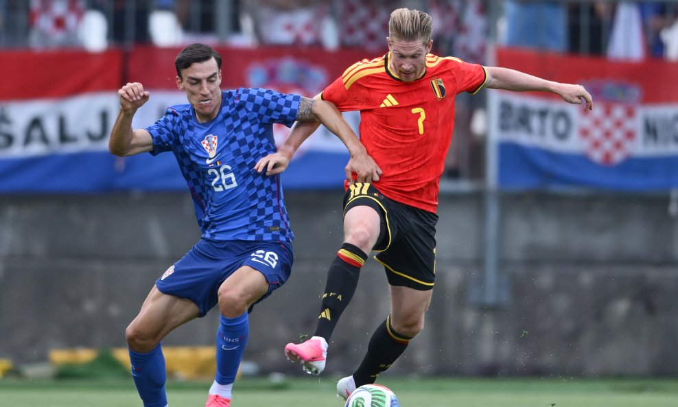 Petar Musa Hrvatska i Kevin De Bruyne Belgija