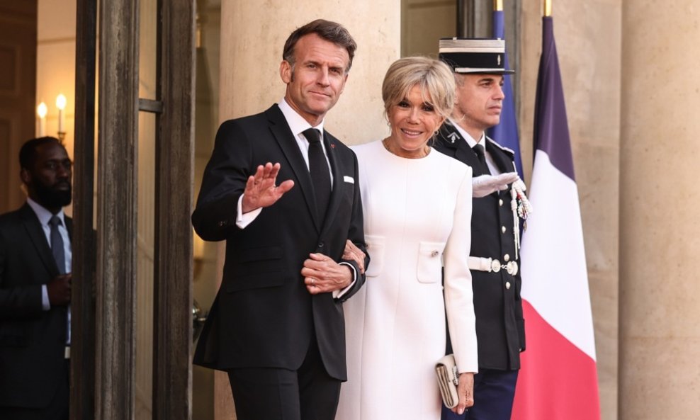 Emmanuel i Brigitte Macron
