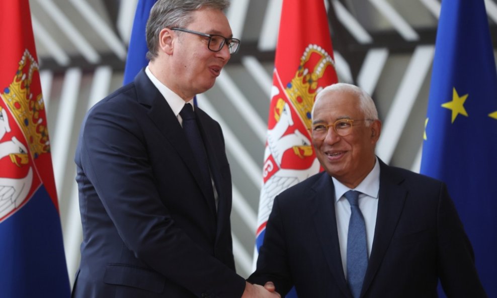 Aleksandar Vučić i Antonio Costa na jednom od ranijih susreta