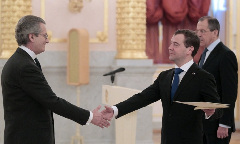 Antonio Zanardi Landi (lijevo) svojedobno je bio veleposlanik Italije u Moskvi