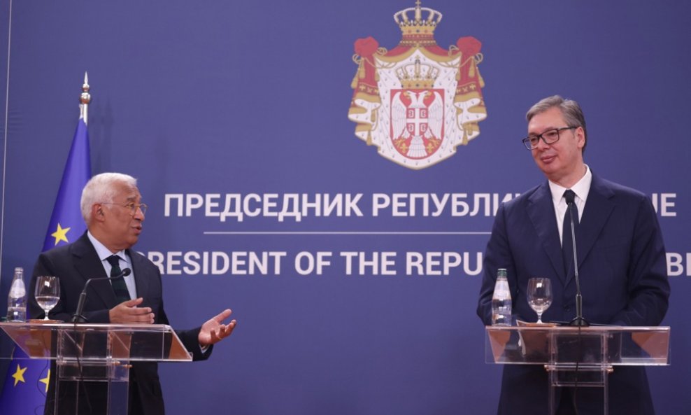 Antonio Costa i Aleksandar Vučić