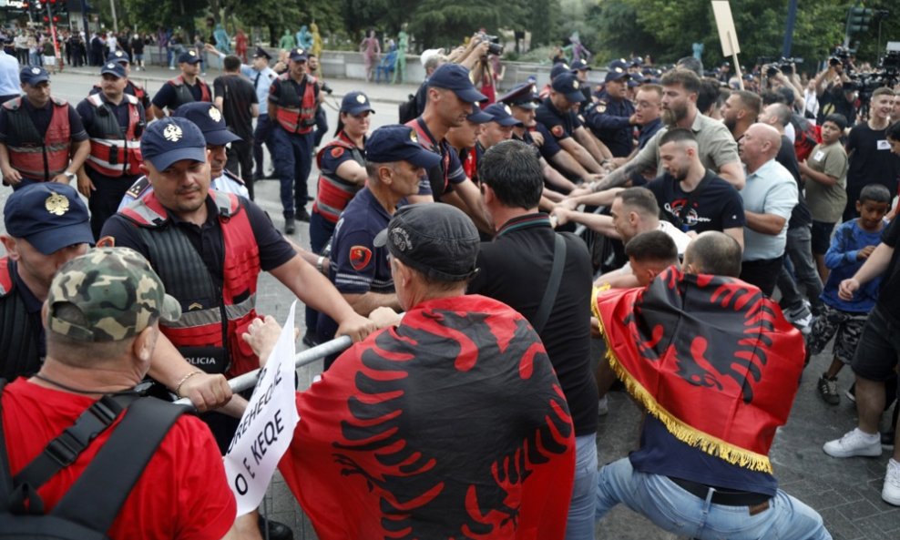 Prosvjed u Albaniji