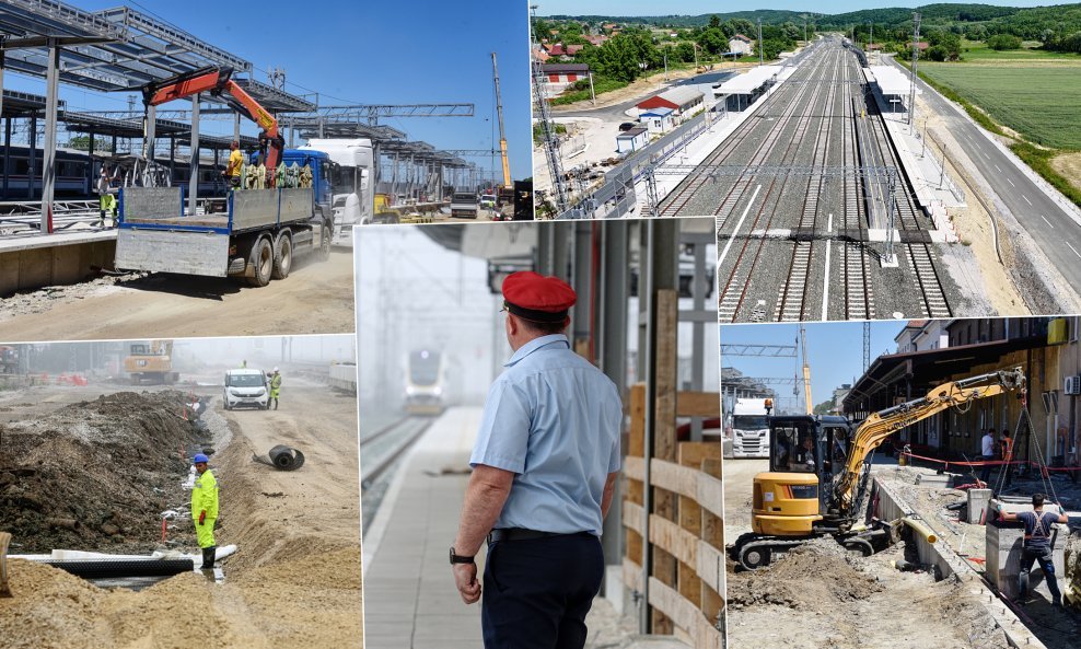 Radovi na pruzi od Dugog Sela do granice s Mađarskom