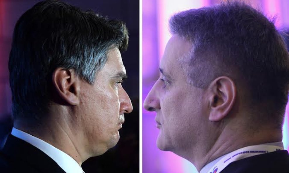 milanović i karamarko iz profila