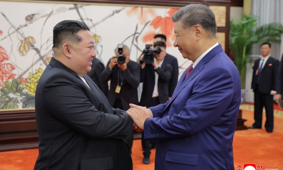 Kim Jong-un i Xi Jinping