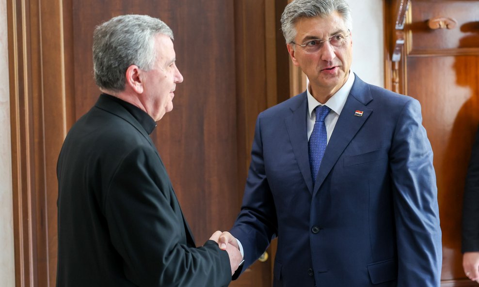 Tomo Vukšić i Andrej Plenković