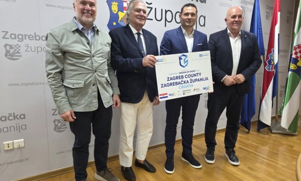 Zagrebačka županija proglašena Europskom regijom sporta