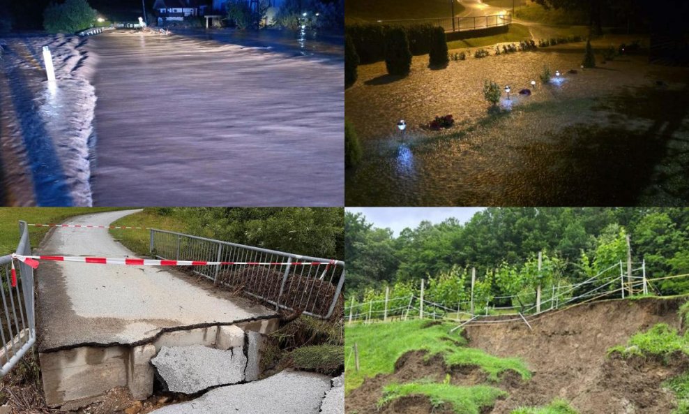 Odroni i klizišta u općini Žetale napravili su milijunsku štetu