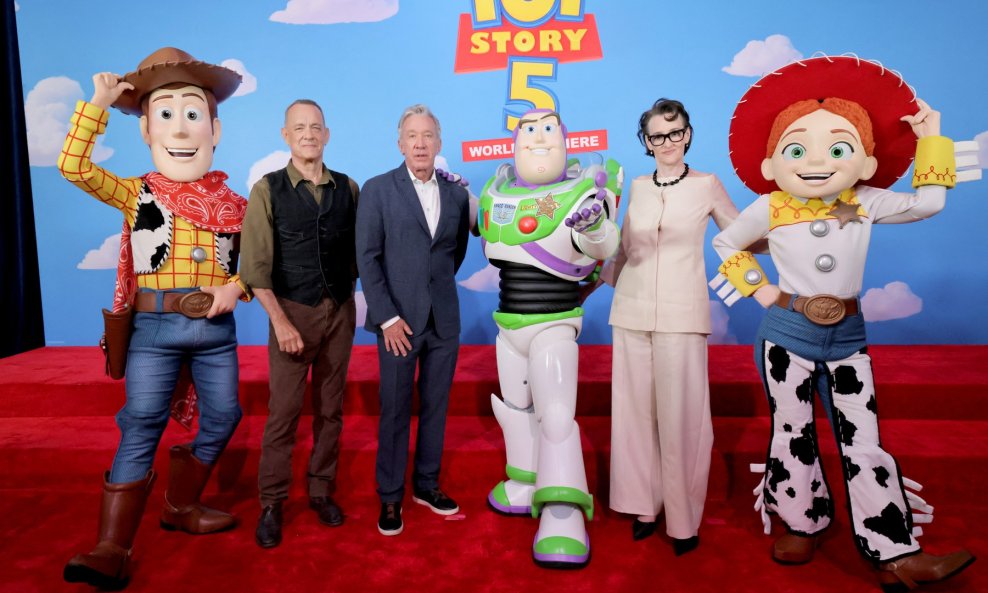 Woody, Tom Hanks, Tim Allen, Buzz Lightyear, Joan Cusack i Jessie