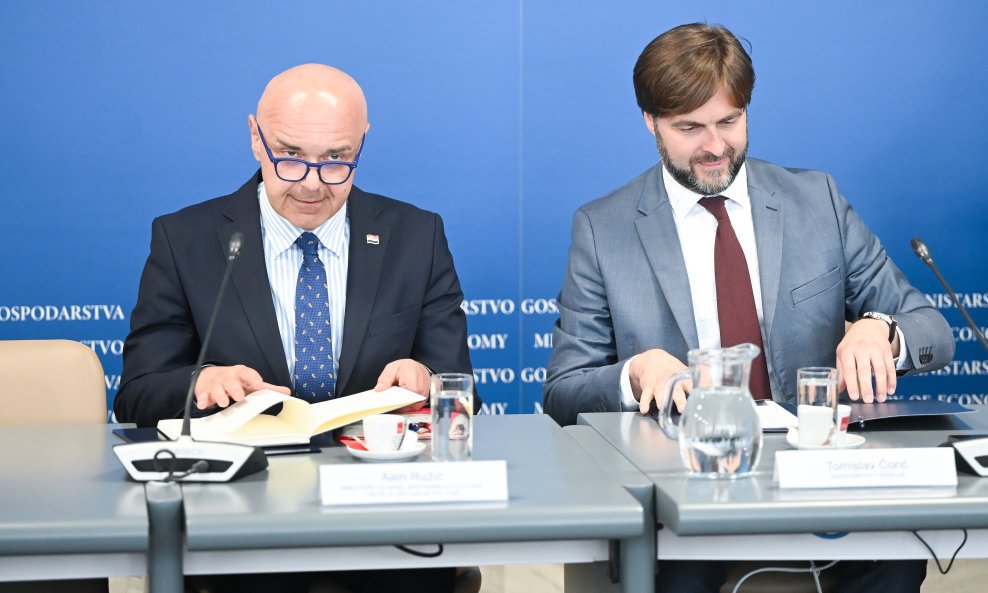 Alen Ružić i Tomislav Ćorić odbili su zahtjeve sindikata vezane uz plaće u javnom sektoru