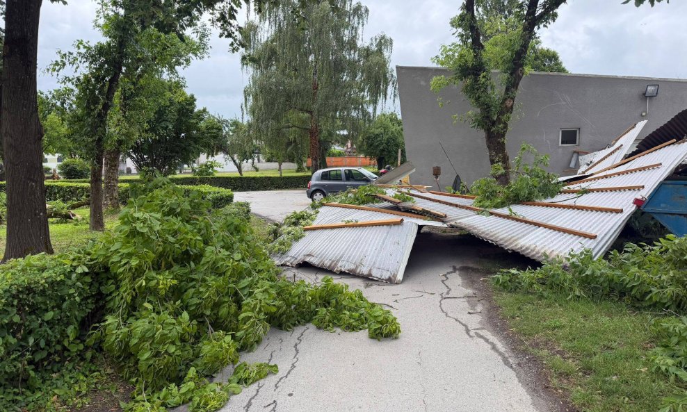 Posljedice nevremena u Novoj Gradiški