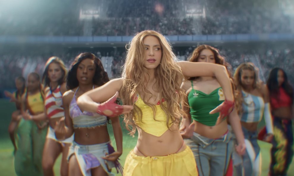 Shakira u spotu za pjesmu 'Dai Dai'