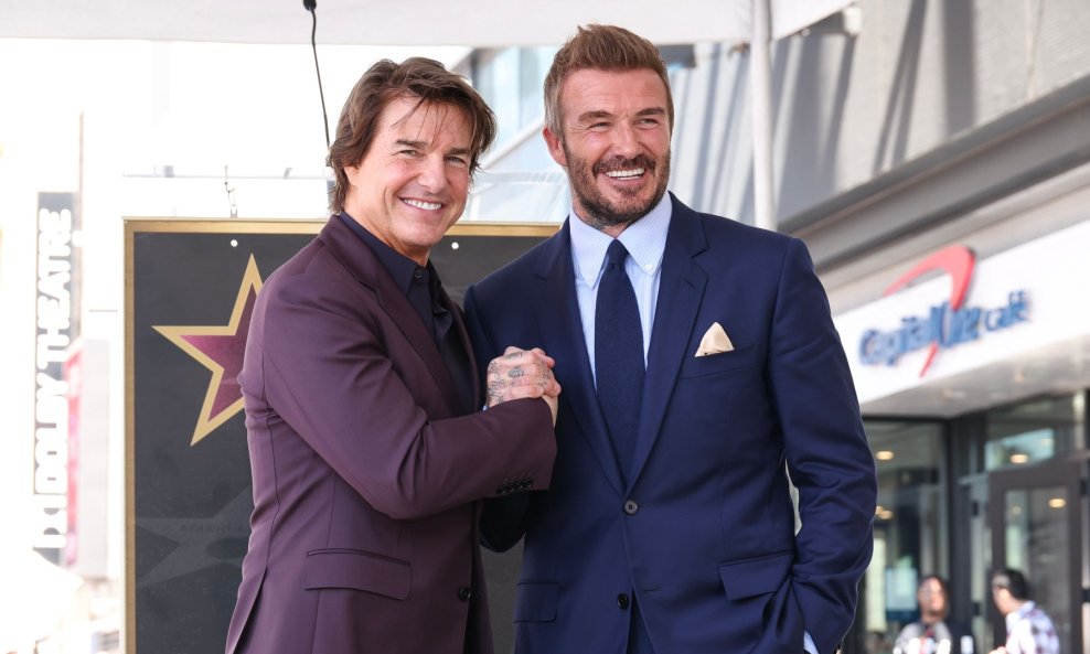 Tom Cruise i David Beckham