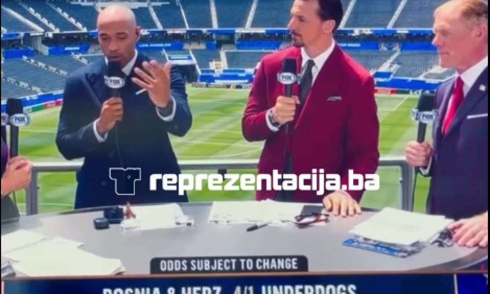 Zlatan i Thierry Henry