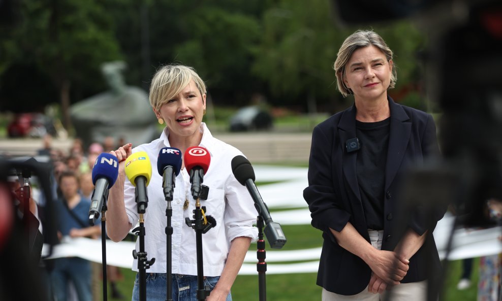 Ivana Kekin i Sandra Benčić