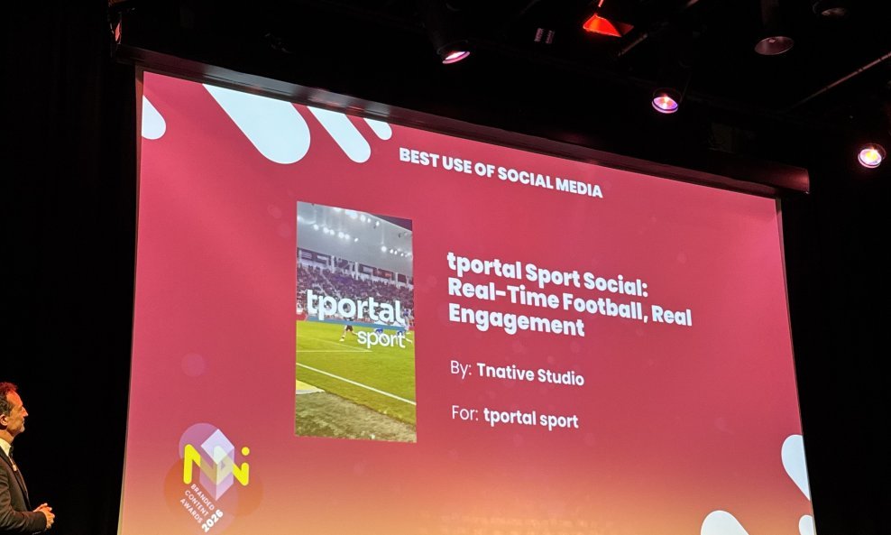 Tportal je osvojio zlatnu nagradu u kategoriji Best Use of Social Media