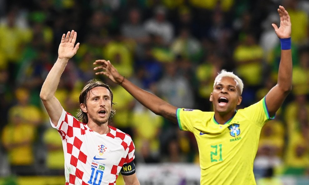 Rodrygo i Luka Modrić