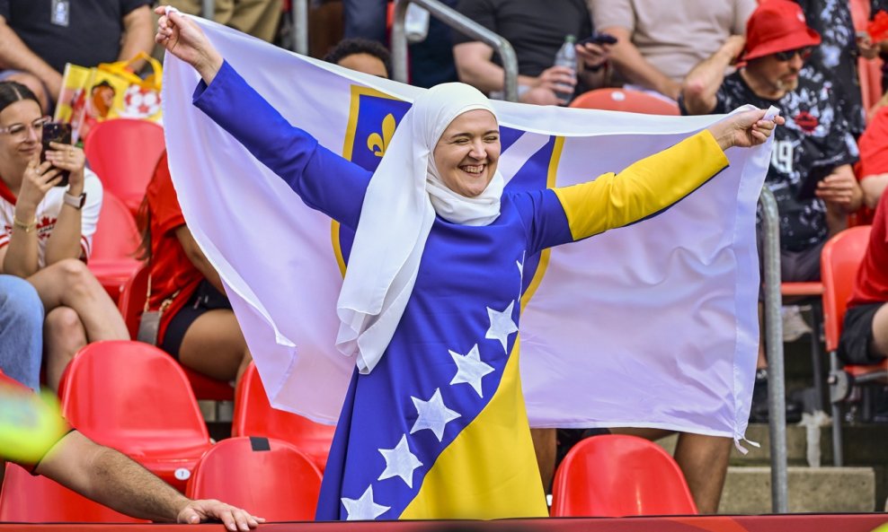 Navijačica Bosne i Hercegovine