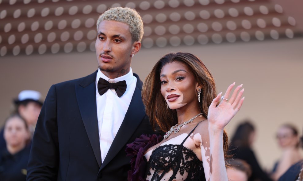 Kyle Kuzma i Winnie Harlow