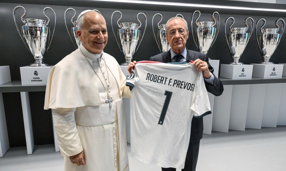 Florentino Perez i papa Lav XIV.