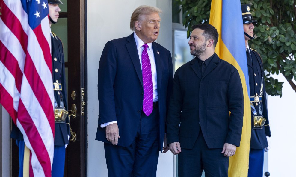 Donald Trump i Volodimir Zelenski