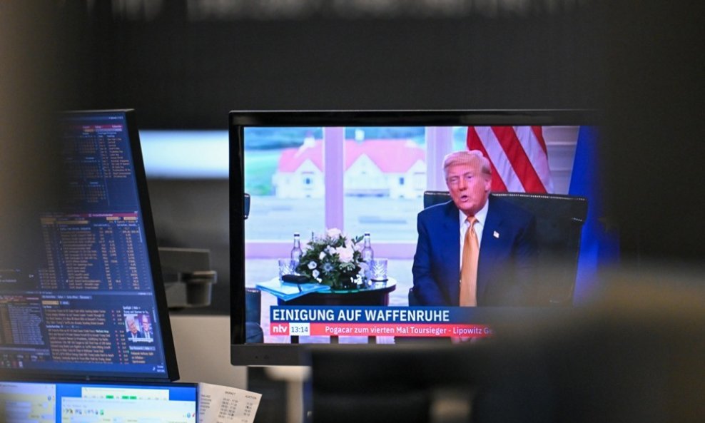 Praćenje izjava Donalda Trumpa na burzi u Frankfurtu